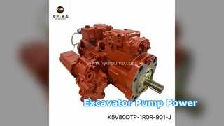 Bagger-Hydraulikpumpe K5V80DTP Power Boost