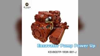 Baggerpumpe K5V80DTP 15 Tonnen Power Up
