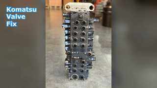 Komatsu PC50MR Baggersteuerventil 7231816203